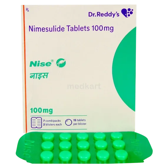 nise 100mg tablet 15's